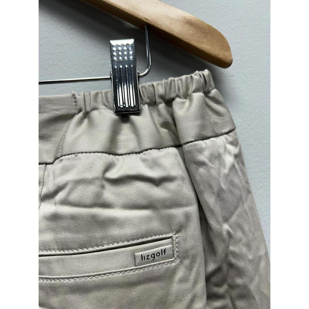 LizGolf Women's Casual Beige Pants - Picture 4 of 6